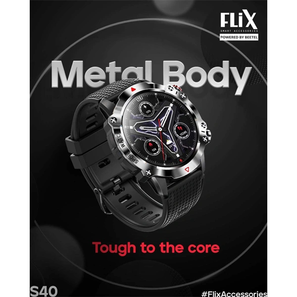 Flix FLiX Sprint S40 Metal Smart Watch
