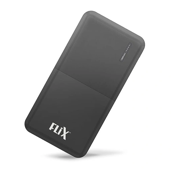 Flix FLiX(Beetel) P10 PowerXtreme 12 Watt 10000 mAh Slim Power Bank - Black