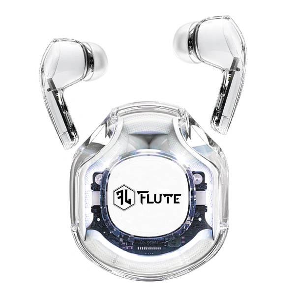 Flute Lifestyle Flute Ultrapods Pro Wireless Earbuds - Pearl White - Pearl White