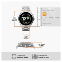 Fossil FTW4060 Men Smartwatch with Stainless Steel Strap