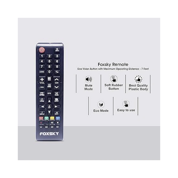 Foxsky 24FSN 60.96 cm (24 inches) HD Ready LED TV - Black