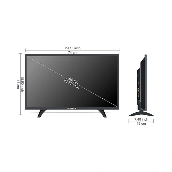 Foxsky 24FSN 60.96 cm (24 inches) HD Ready LED TV - Black