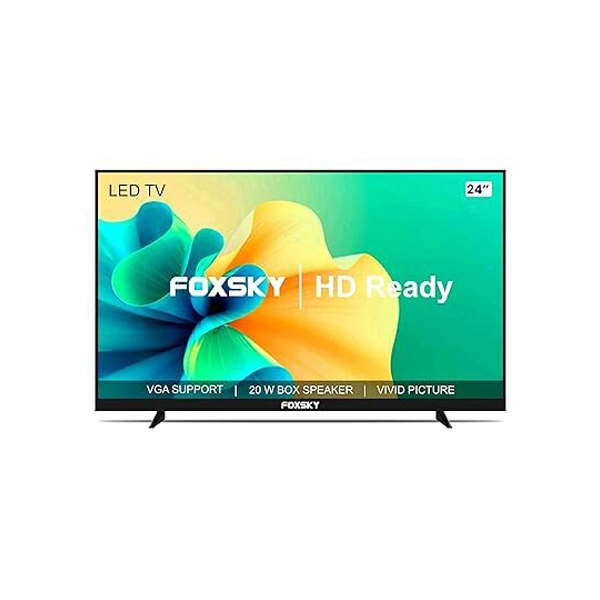 Foxsky 32FSELS-PRO 80 cm (32 inches) HD Ready Smart LED TV - Black