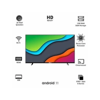 Foxsky 32FSELS-PRO 80 cm (32 inches) HD Ready Smart LED TV - Black
