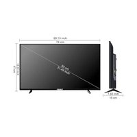 Foxsky 32FSELS-PRO 80 cm (32 inches) HD Ready Smart LED TV - Black