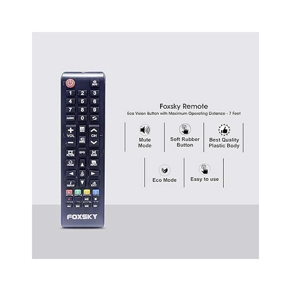 Foxsky 32FSN 80 cm (32 inches) HD Ready LED TV - Black