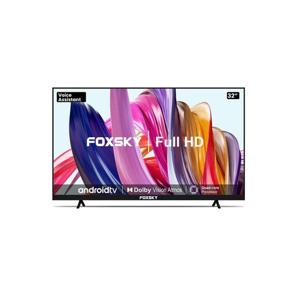 Foxsky 32FS-VS 80 cm (32 inches) HD Ready Smart LED TV - Black