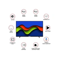 Foxsky 40FS 102 cm (40 inches) Full HD Smart Android LED TV Google With Voice Assistant - Black