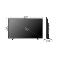 Foxsky 40FSFHS 101 cm (40 inch) Full HD Smart LED TV - Black