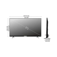 Foxsky 50FS-VS 127 cm (50 inches) 4K Ultra HD Smart LED TV - Black
