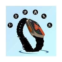 Foxsky FS Ultra FN8 Bluetooth Calling Smart Watch - Black