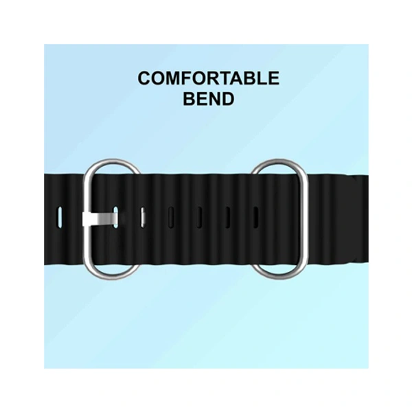 Foxsky FS Ultra FN8 Bluetooth Calling Smart Watch - Black