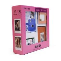 Fujifilm Instax Mini 9 Moments Box - Clear Purple - Clear Purple