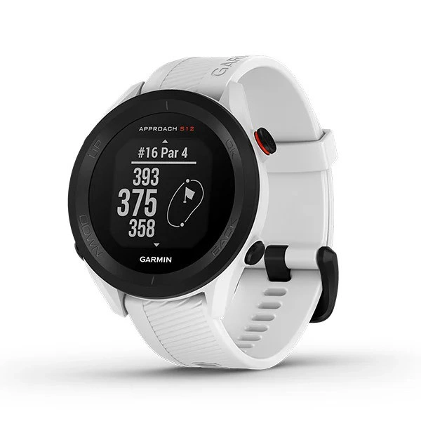 Garmin Approach S12 GPS Golf Smartwatch - White - White