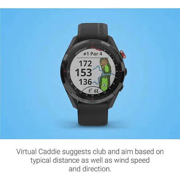 Garmin Approach S62 Premium Golf GPS Smartwatch - White - White