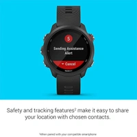 Garmin Forerunner 245 Music Smartwatch - Red - Red