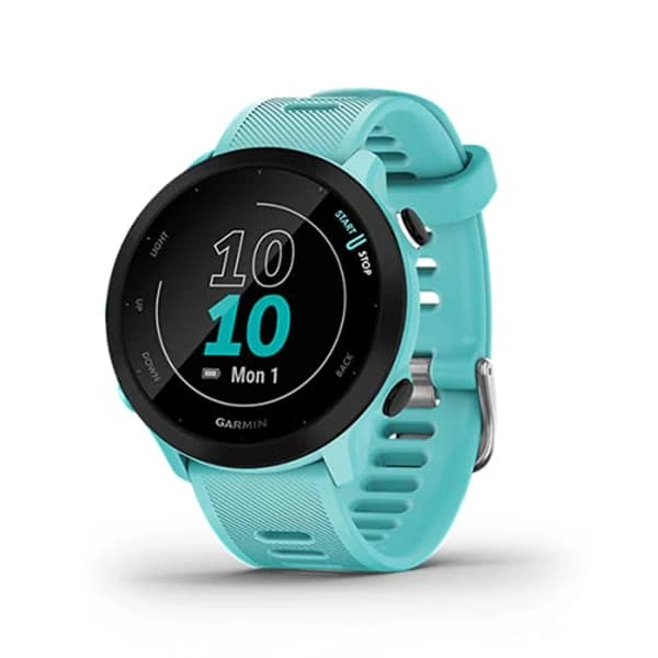 Garmin Forerunner 55 GPS Smartwatch - Aqua - Aqua