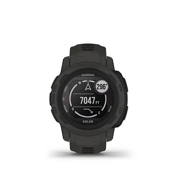 Garmin Instinct 2S Solar GPS Smartwatch - Grey - Grey