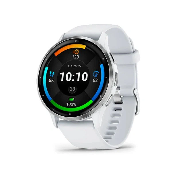 Garmin Venu 3 Health and Fitness GPS Smartwatch - Silver - Silver