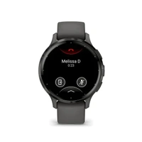 Garmin Venu 3S 1.2-Inch AMOLED Touchscreen Display Smart Watch - Black - Black