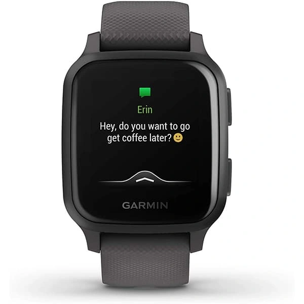 Garmin Venu Square Smartwatch - Grey, Slate - Grey, Slate