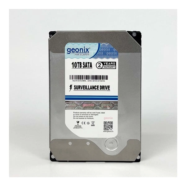 Geonix 10TB Desktop Hard Drive - Silver