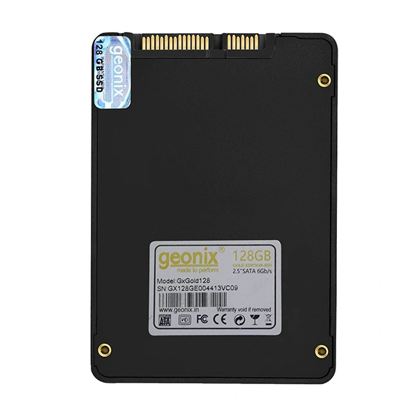 Geonix 128GB Supersonic SSD Gold Edition - Black, Blue
