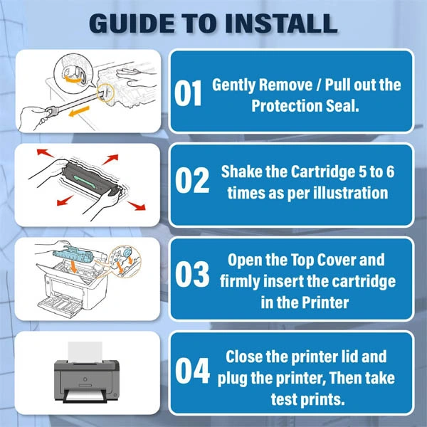 Geonix 12-A Laser Printer Toner Cartridge