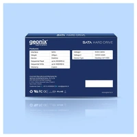 Geonix 2TB Desktop Hard Disk Drive - Silver