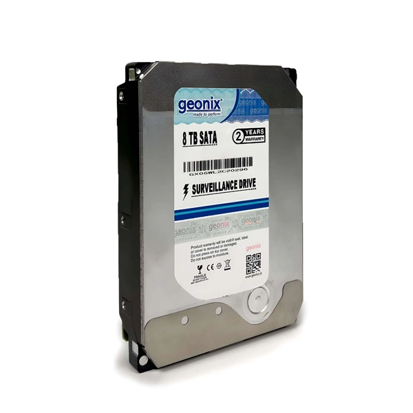 Geonix 8TB Desktop Hard Drive - Silver