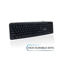 Geonix GXBM-01 Wired Keyboard Mouse Combo - Black