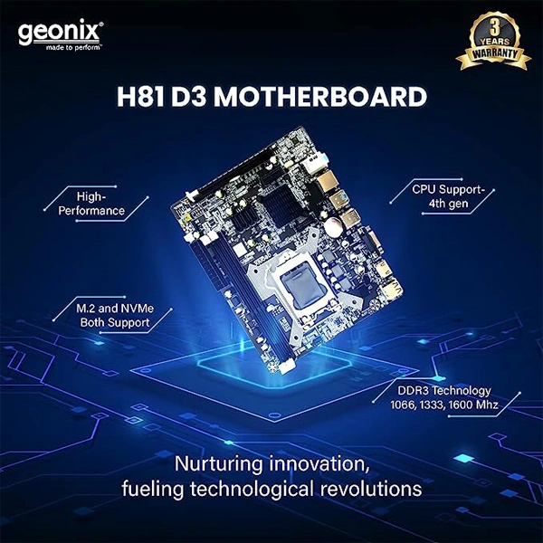 Geonix GX-H81 D3 Motherboard