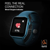 Gionee  GSW5 Smartwatch with SpO2 Heart Rate - Black