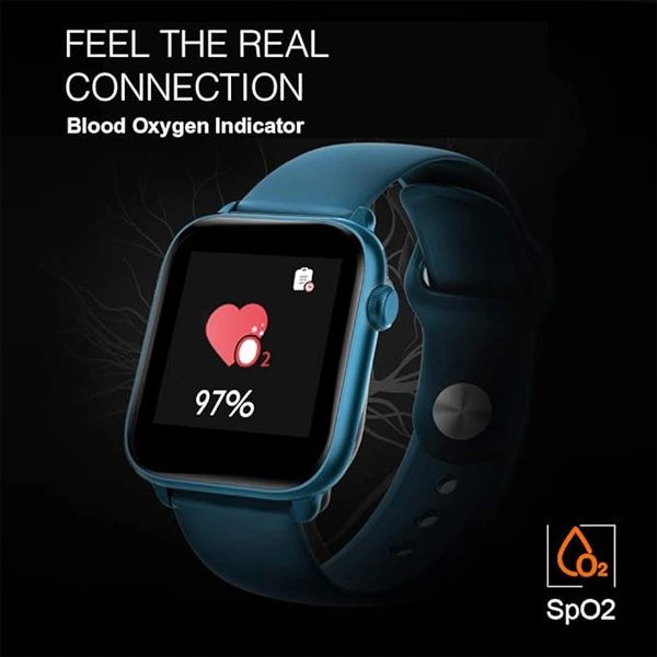 Gionee  GSW5 Smartwatch with SpO2 Heart Rate - Black