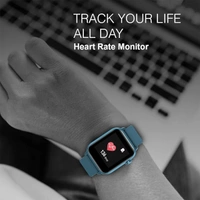 Gionee  GSW5 Smartwatch with SpO2 Heart Rate - Black
