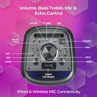 Gizmore 140W Thunder PRO T140 Party Speaker