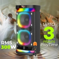 Gizmore 300W Thunder DJ Trolley Outdoor Party Speaker