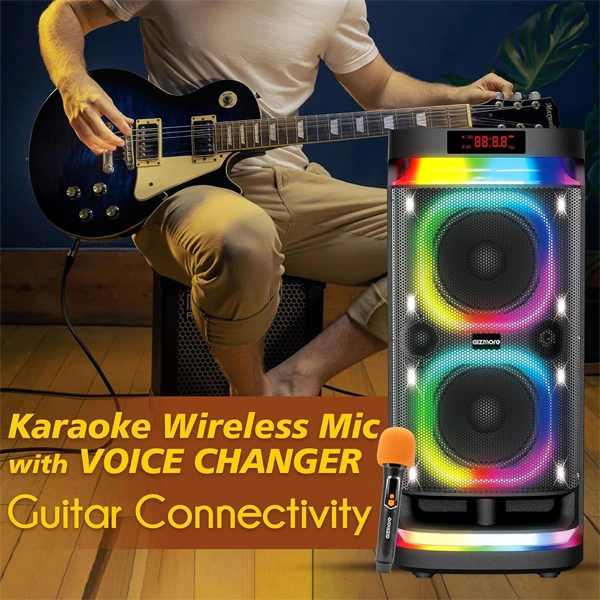 Gizmore 300W Thunder DJ Trolley Outdoor Party Speaker
