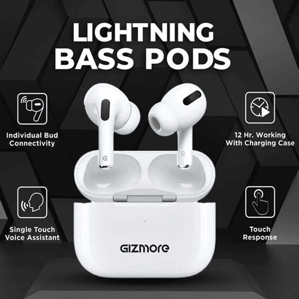 Gizmore GIZmore 851 Pro TWS Earbuds with Noise Isolation