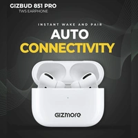 Gizmore GIZmore 851 Pro TWS Earbuds with Noise Isolation
