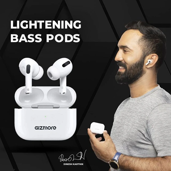 Gizmore GIZmore 851 Pro TWS Earbuds with Noise Isolation