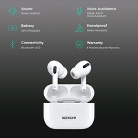 Gizmore GIZmore 851 Pro TWS Earbuds with Noise Isolation