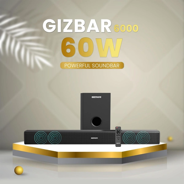 Gizmore BAR6000 60W RMS Wired Soundbar