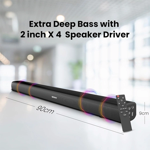 Gizmore BAR6100 60W RMS Portable Bluetooth Soundbar