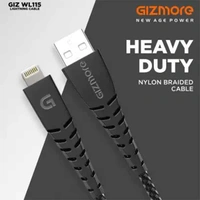 Gizmore GIZMORE GIZ WL115 2.4A Heavy Duty Lightning cable
