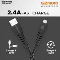 Gizmore GIZMORE GIZ WM115 2.4A Heavy Duty USB cable