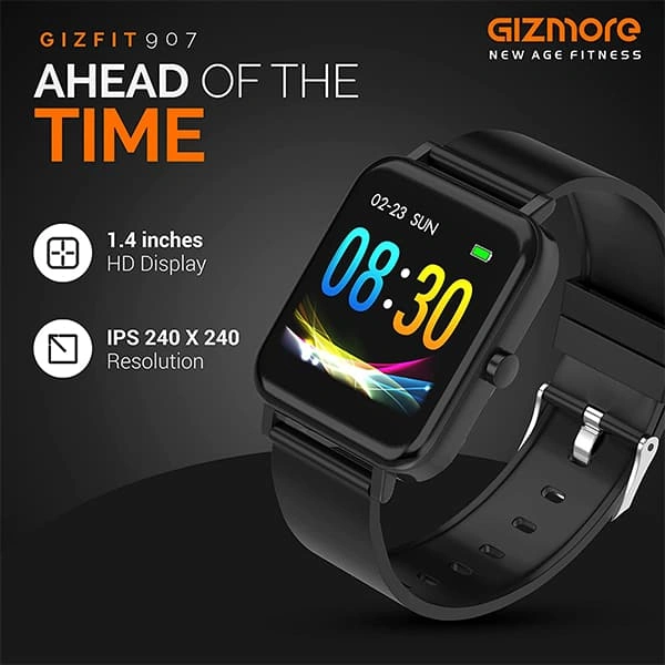 Gizmore GIZMORE GIZFIT 907 Smartwatch 1.4” Touch Display