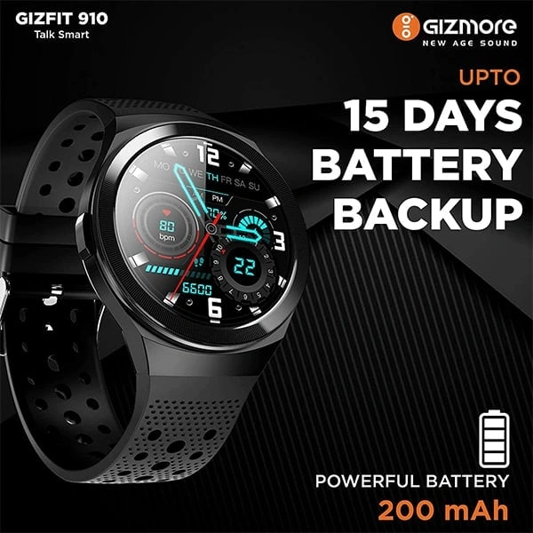 Gizmore GIZMORE GIZFIT 910 Bluetooth Calling Smartwatch