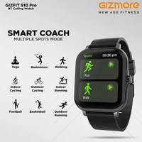 Gizmore GIZMORE GIZFIT 910 Pro Bluetooth Smartwatch - Silver - Silver