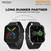 Gizmore GIZMORE GIZFIT 910 Pro Bluetooth Smartwatch - Silver - Silver